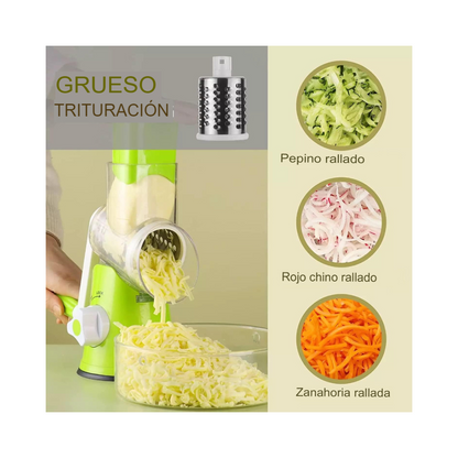 Picadora Manual Multifunción Pro 3 Cuchillas