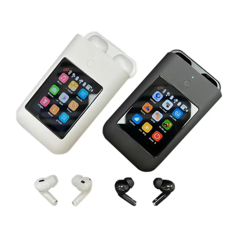 Audífonos Smart 3 en 1 – Audio + Pantalla + Power Bank 8000 mAh – Lleva Todo lo Que Necesitas en tu Bolsillo