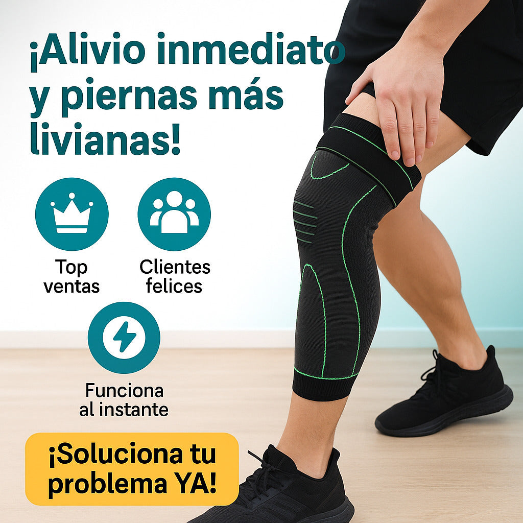 Medias rodillera de Acupresión – Alivio, soporte y piernas más livianas🧦✨
