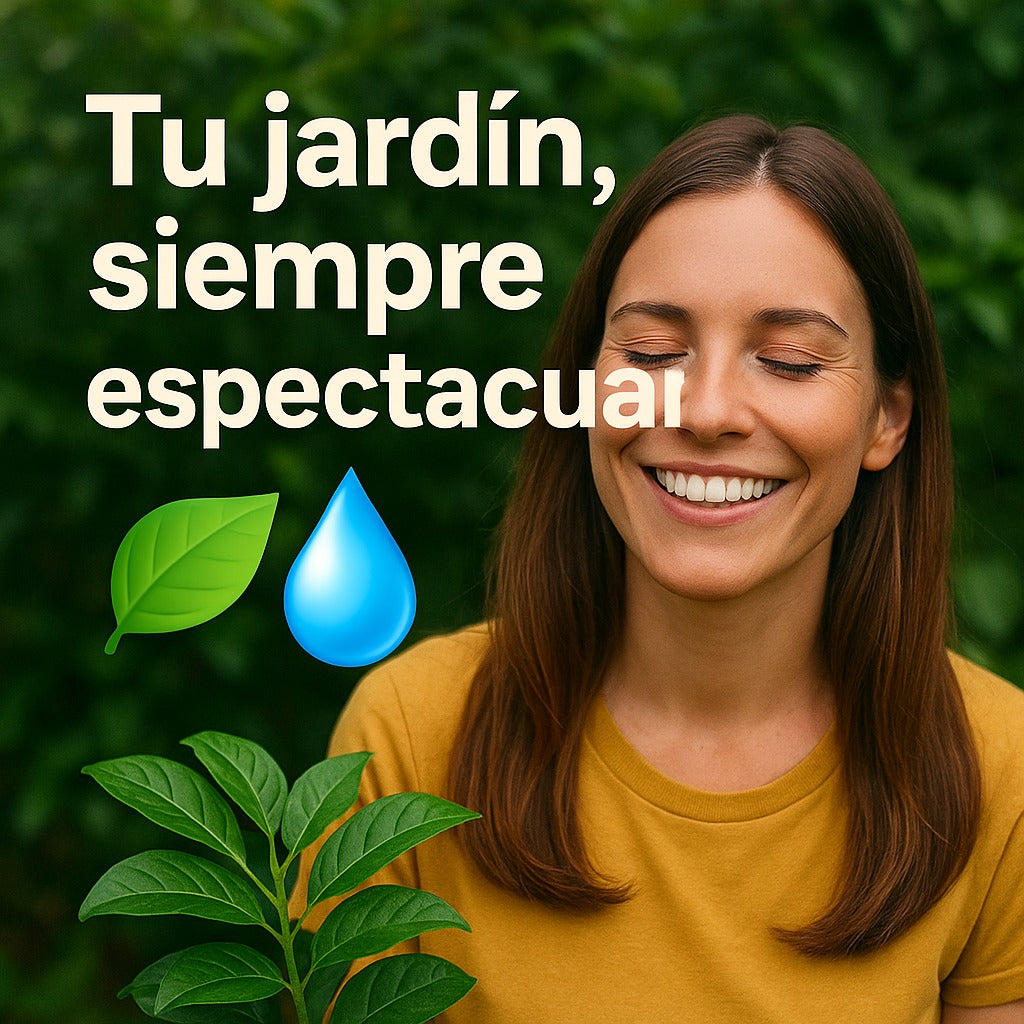 . Kit de Riego por Goteo - Riega de Forma Precisa - Tu jardín siempre perfecto con poco esfuerzo