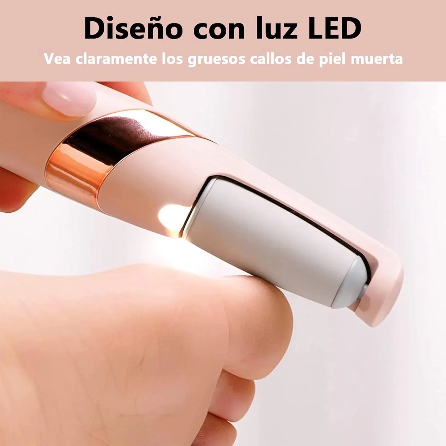 . Electric Pedi - Lima Profesional de Callos Eléctrica - Disfruta pies renovados al instante