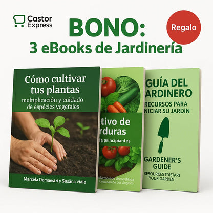 . Manguera ProJet de 30.5 Mts - Expande y Contrae - Solución práctica y potente para autos, terrazas y jardines en segundos