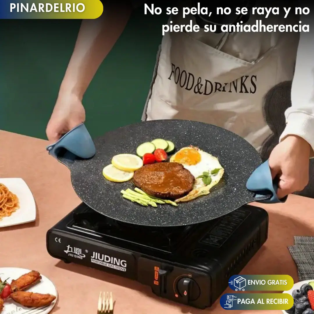 Sarten StoneGrill Coreano ¡De regalo! “50 Recetas para tu Sartén”