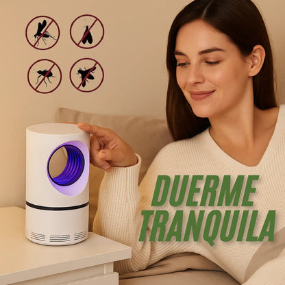 Lámpara UV Antimosquitos BozzOf f- Atrae y Captura- Mantén tu espacio libre de mosquitos