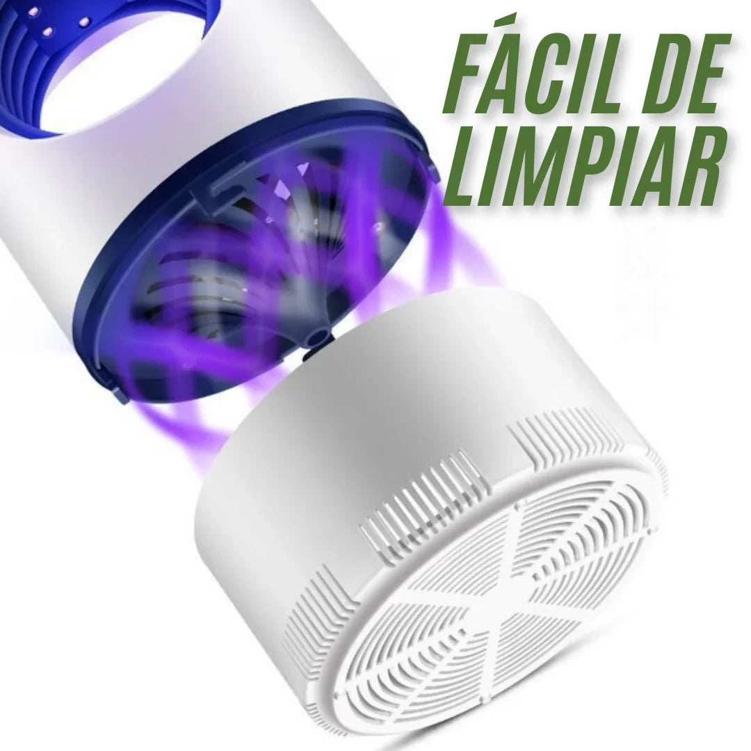 Lámpara UV Antimosquitos BozzOf f- Atrae y Captura- Mantén tu espacio libre de mosquitos