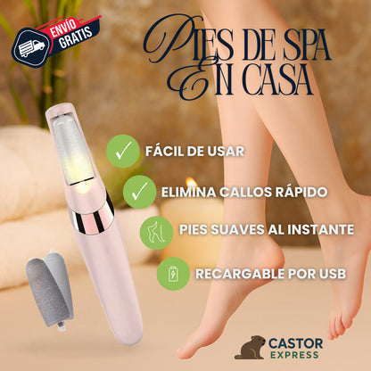 . Electric Pedi - Lima Profesional de Callos Eléctrica - Disfruta pies renovados al instante