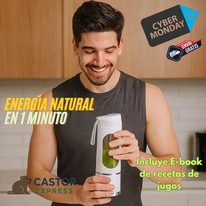 . Mini Blender Portátil USB - Tritura y Mezcla Fácil - Energía Natural en Segundos