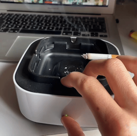 SmokeClean Pro – Purificador Portátil Antihumo – Conserva un Espacio Limpio y Agradable Siempre