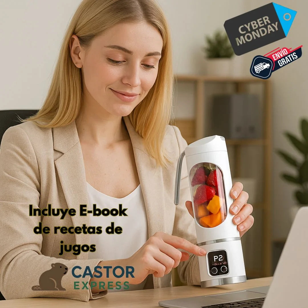 . Mini Blender Portátil USB - Tritura y Mezcla Fácil - Energía Natural en Segundos