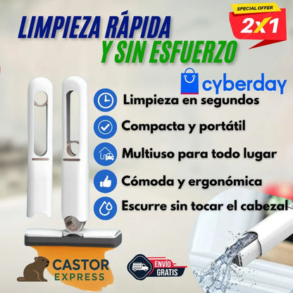 . 2X1 SwiftMop - Giro y Autoescurrido – Hogar limpio y ordenado sin complicaciones